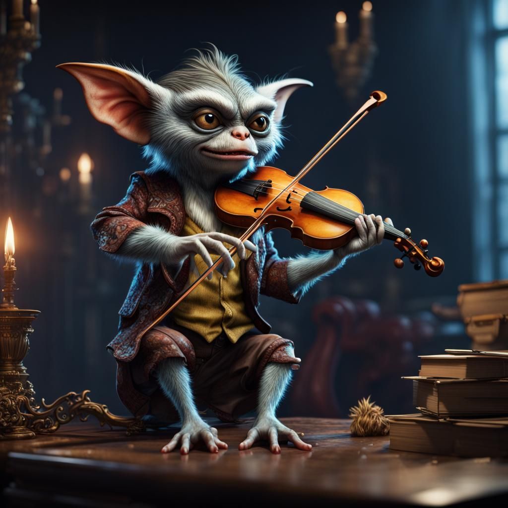 Gremlins' Violins: A Fantastical Concert in Unreal Engine 5