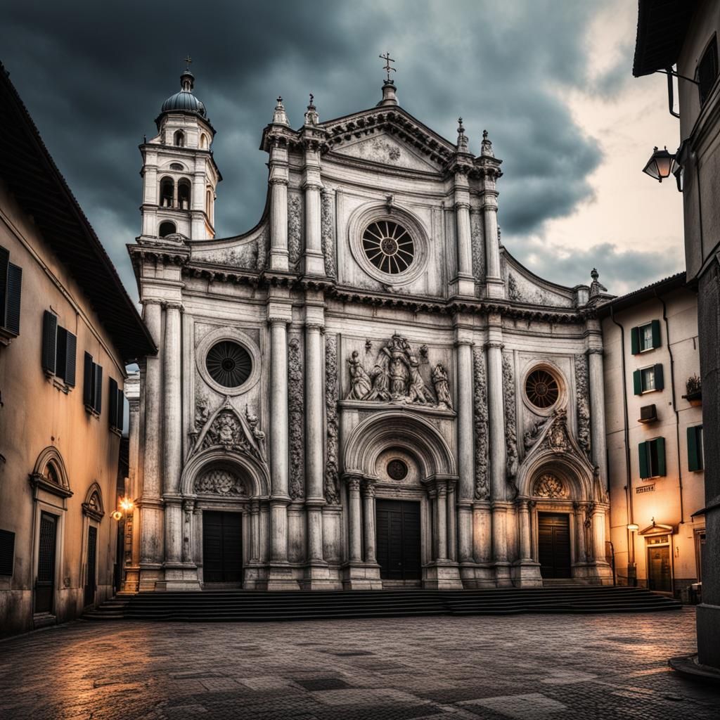 Hyperrealistic Brescia in Sharp Focus