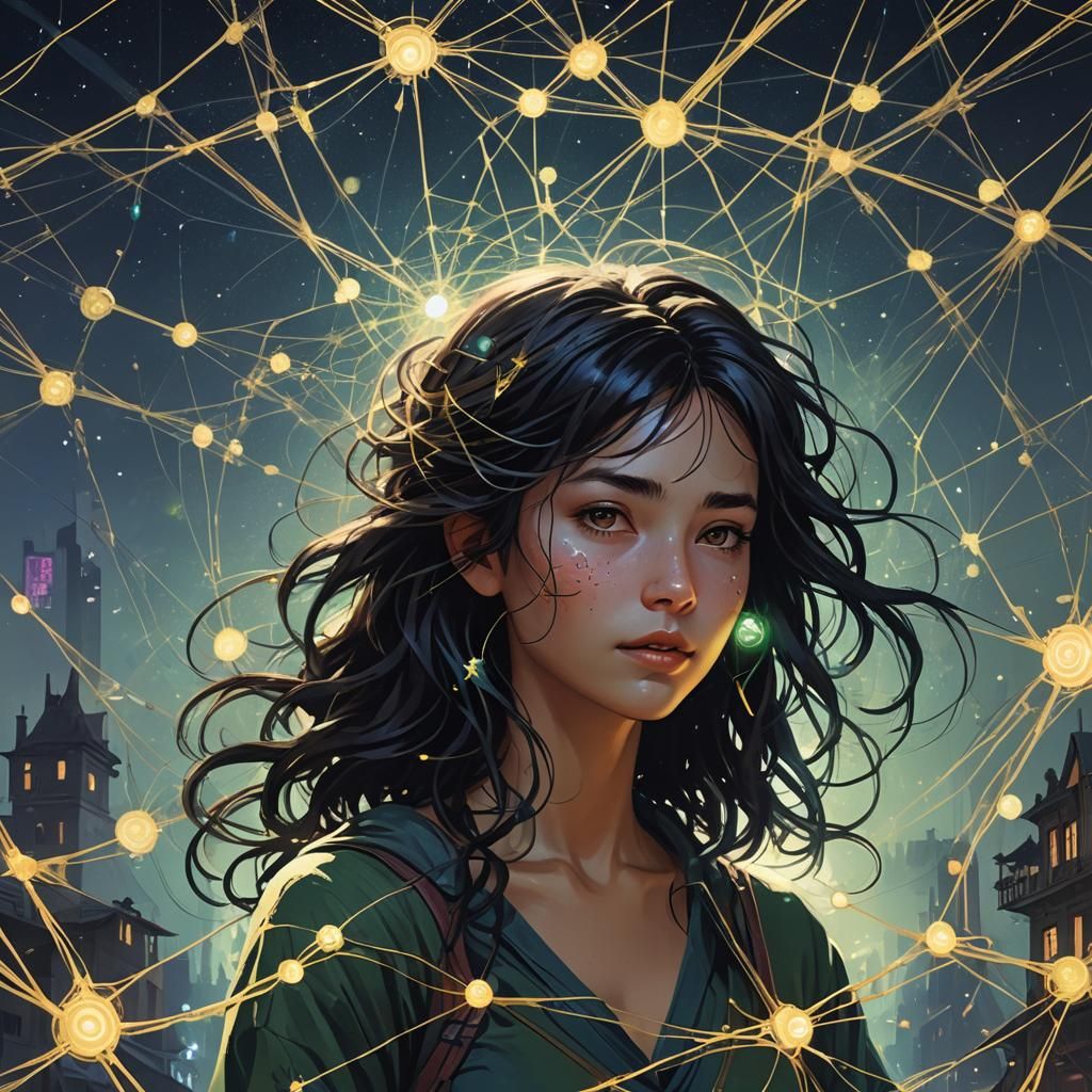 Goddess of Mischief Ate in Mystical Realm