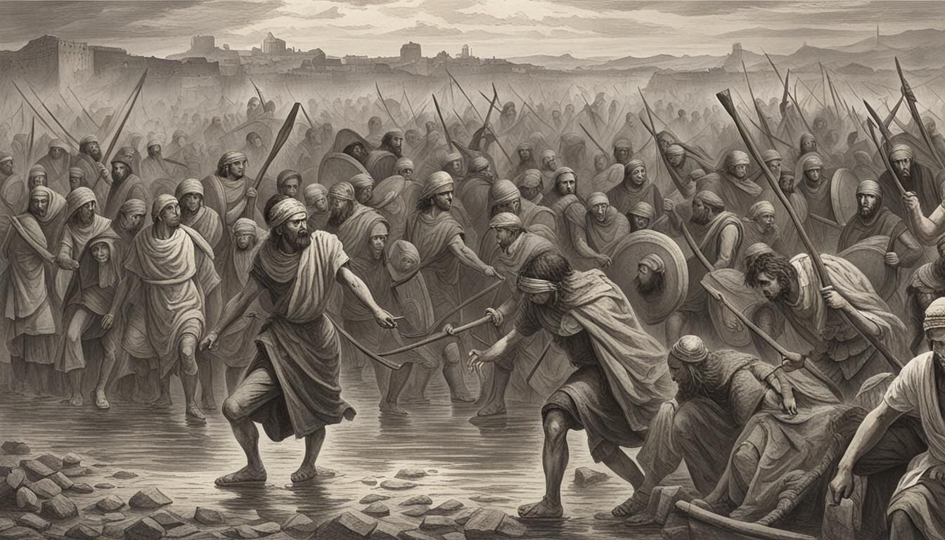 Ancient Civilization Riots During Famine