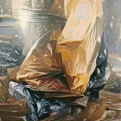 Realistic Oil Painting of an Honest Expression