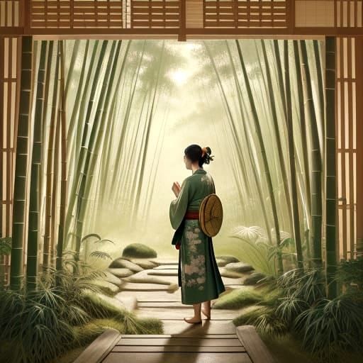 Child Finds Hidden Portal in Ancient Bamboo Forest