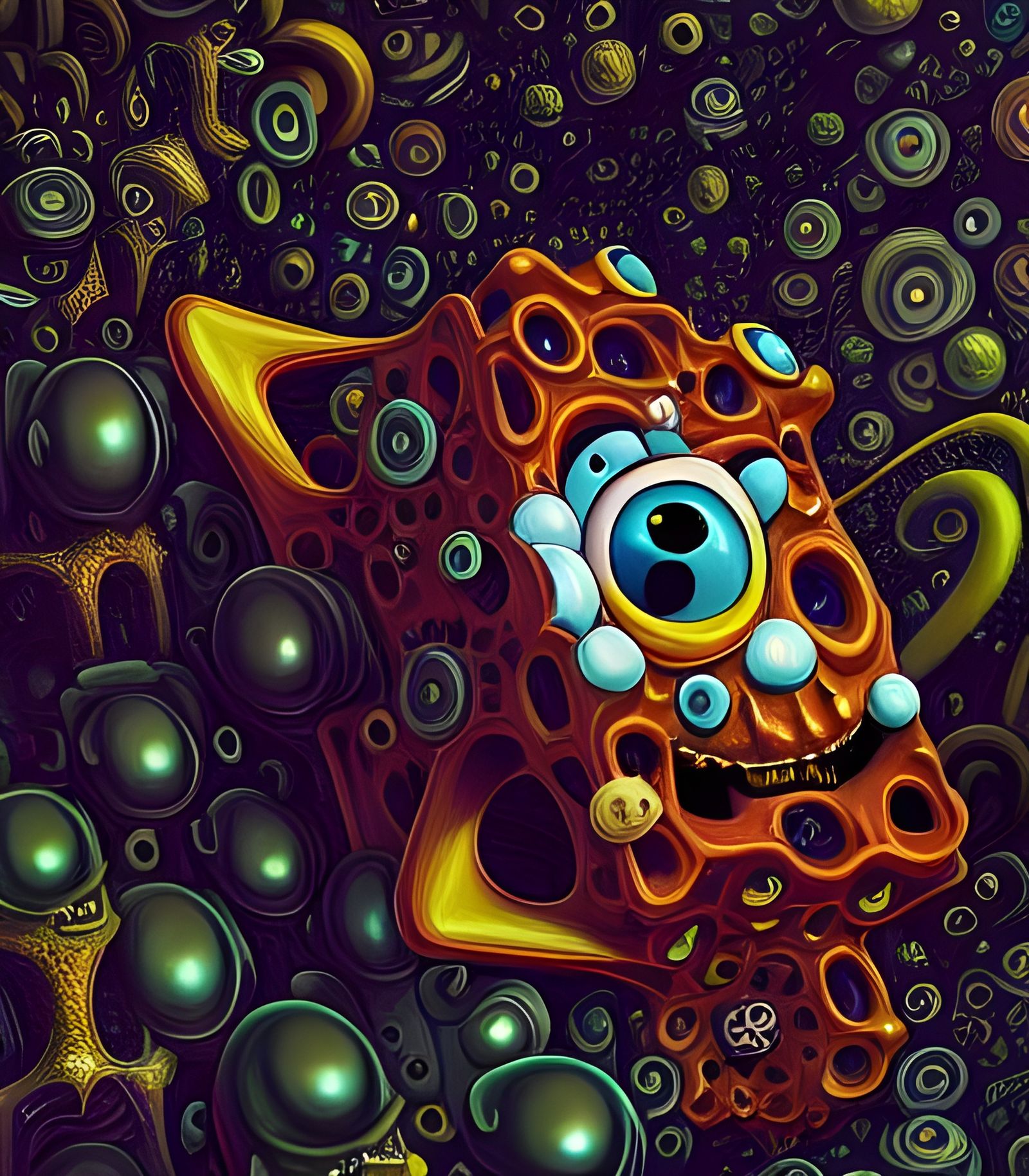 Surreal SpongeBob by Burton and Close