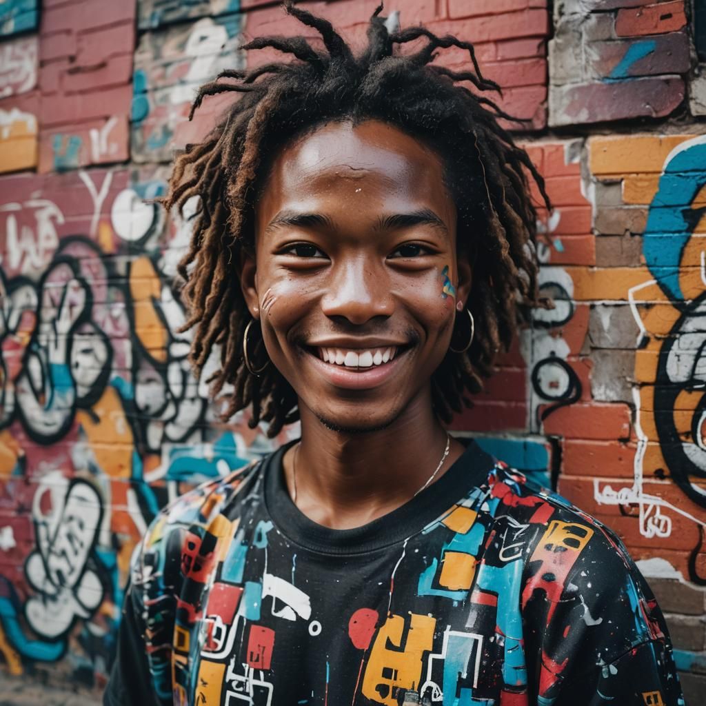 Urban Portrait Photography with Street Art Inspiration