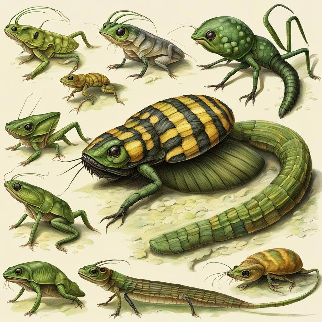 Alien Creatures: Speculative Xenobiology Illustrations