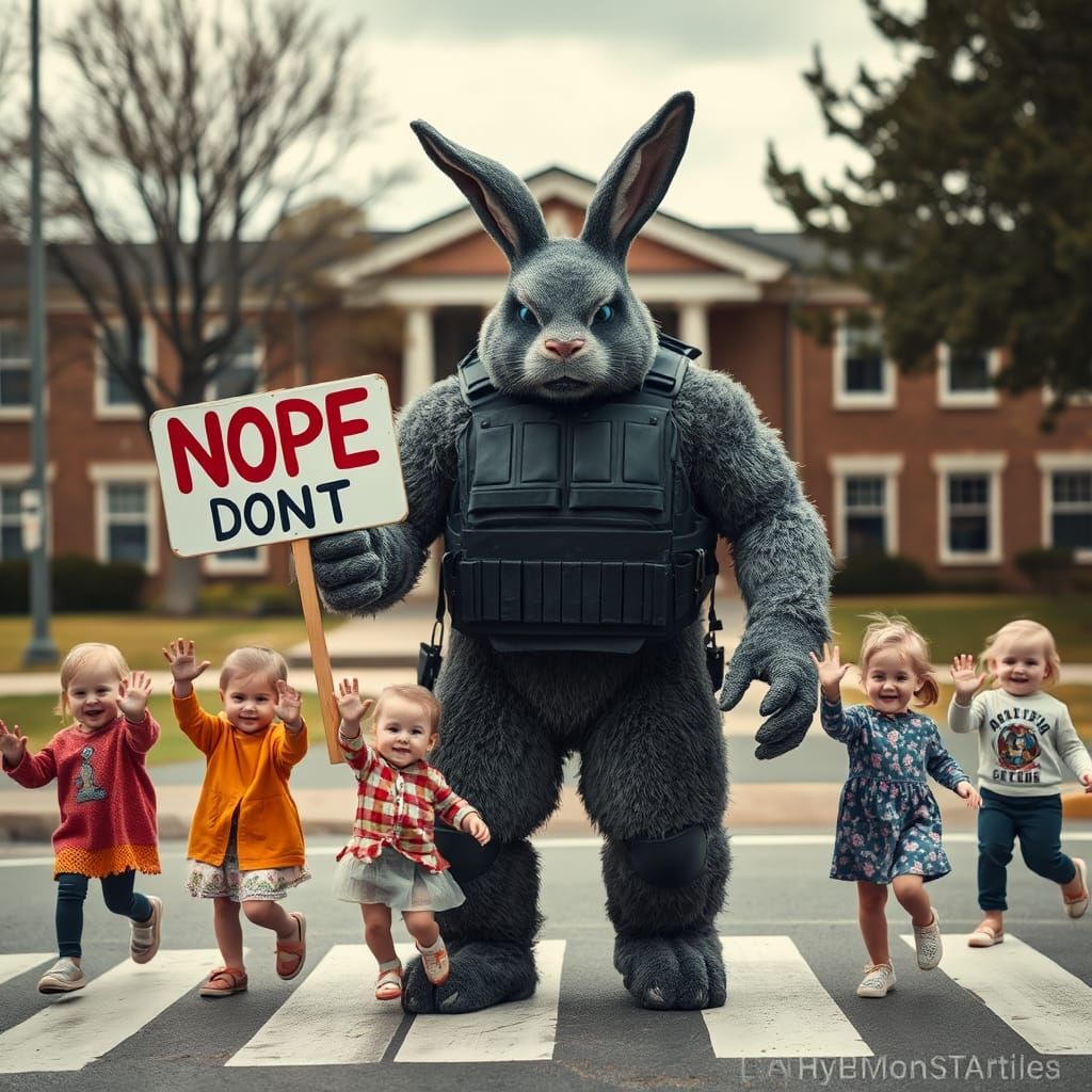 Killer Bunny Crossing Guard 1.0