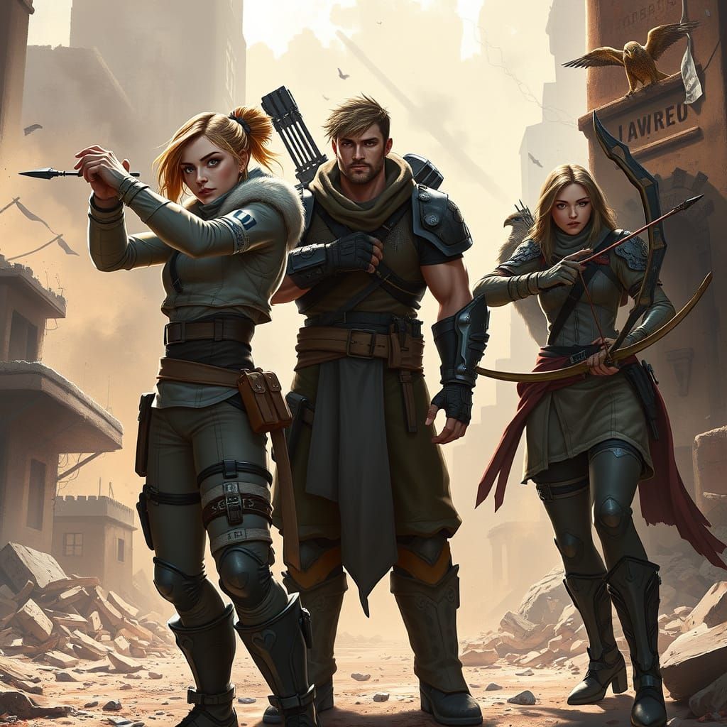 War-Torn Heroes Unite: A Triumvirate of Combat