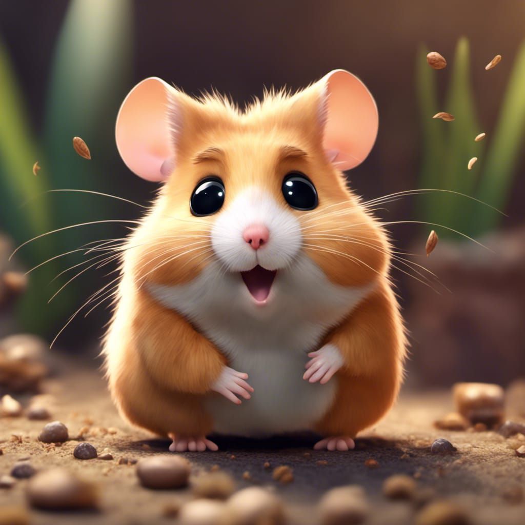 Meet Hagster the Master Hamster