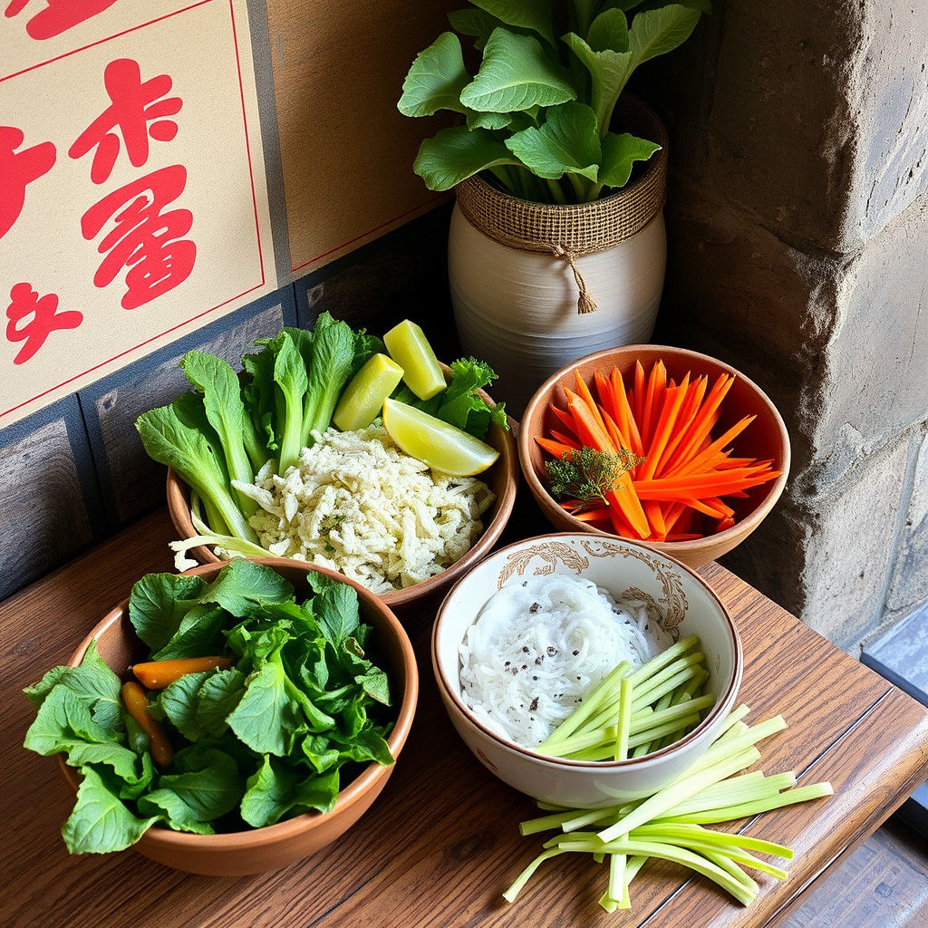 Exotic Island Vegetables in Vibrant Colors