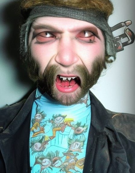 AI Generated Rat Man Image