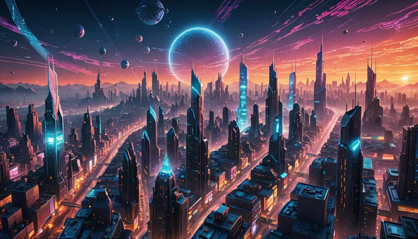 Ethereal Cityscapes Unfold at Dawn