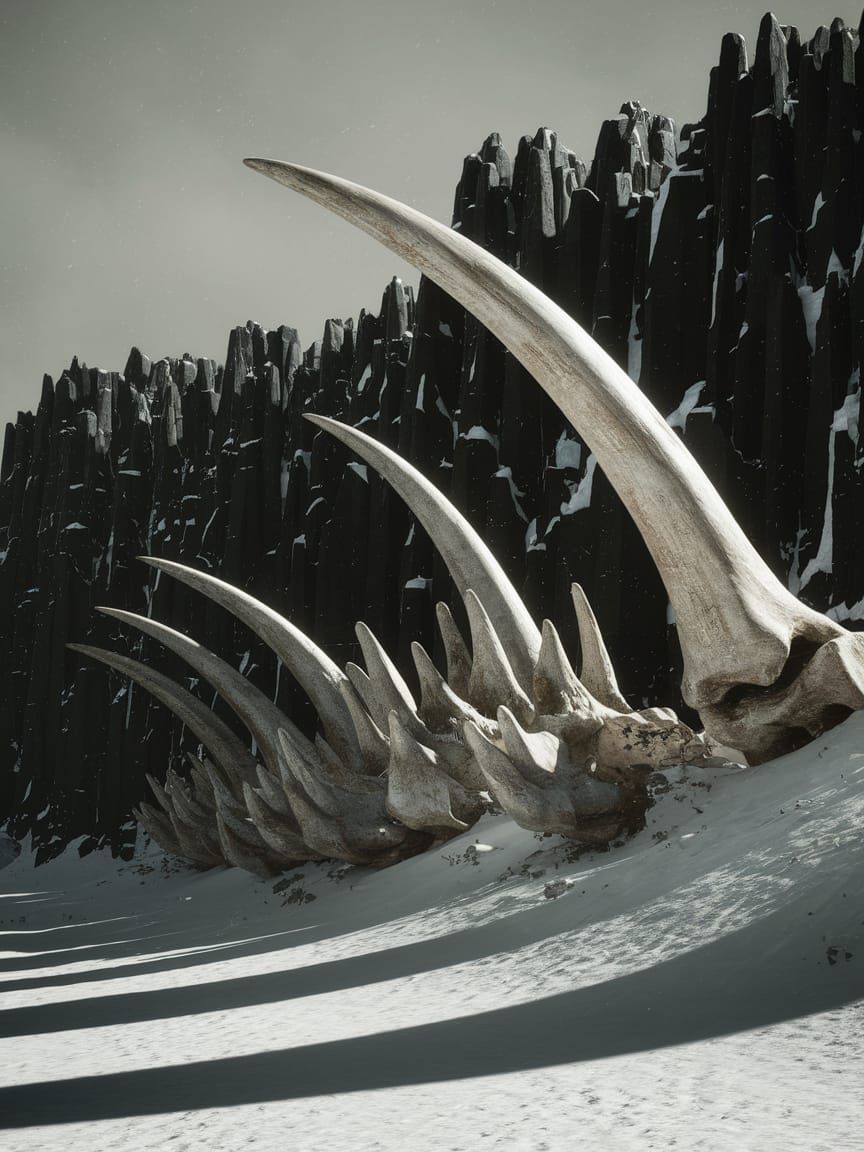 Prehistoric Giants in a Frozen Wilderness