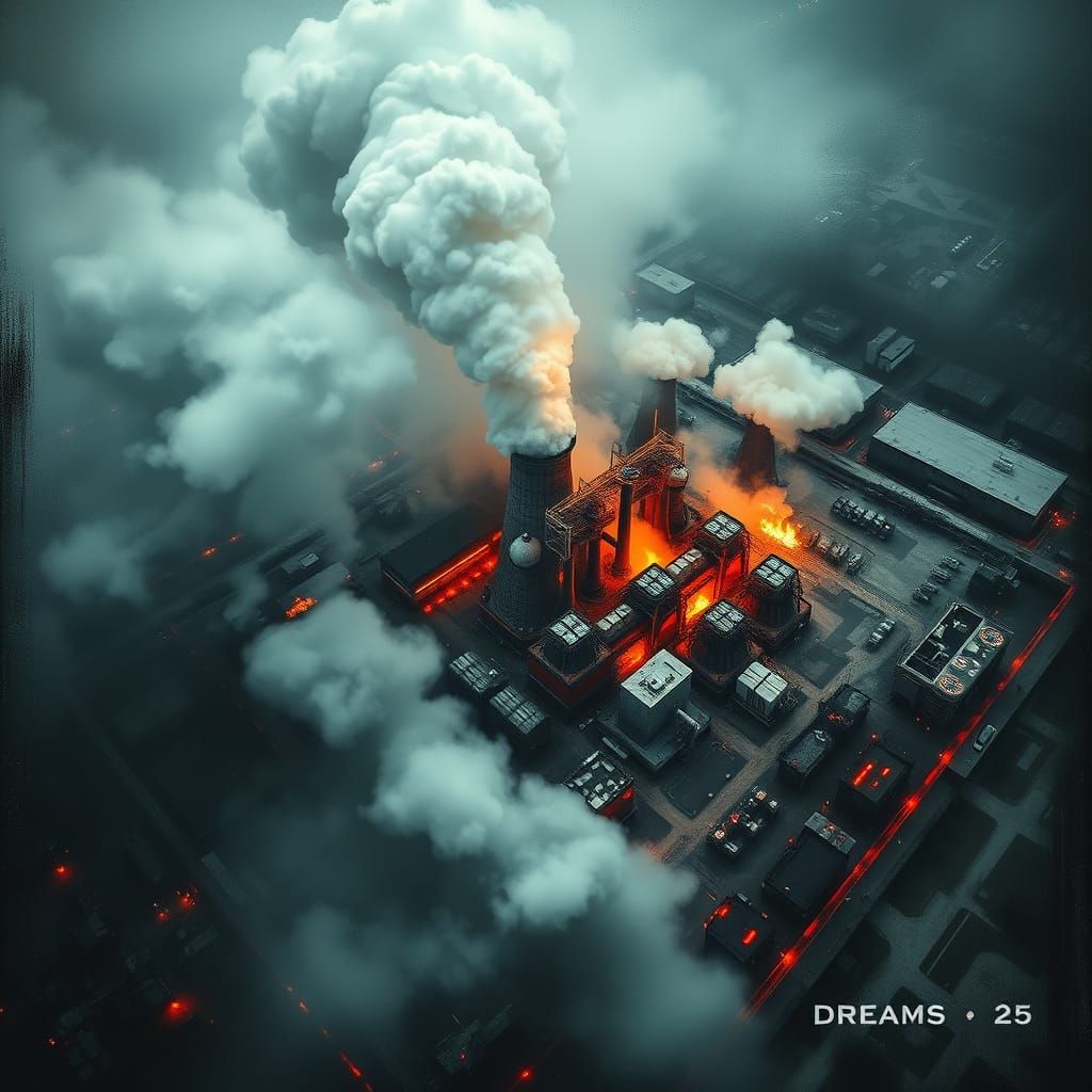 Humanized landscape, Chernobyl 1986