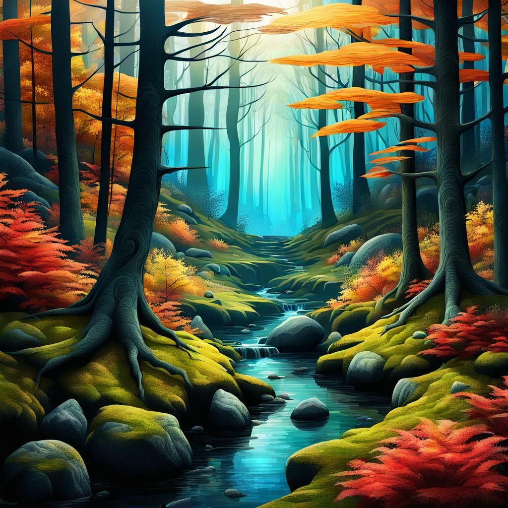 Autumn’s Golden Veil