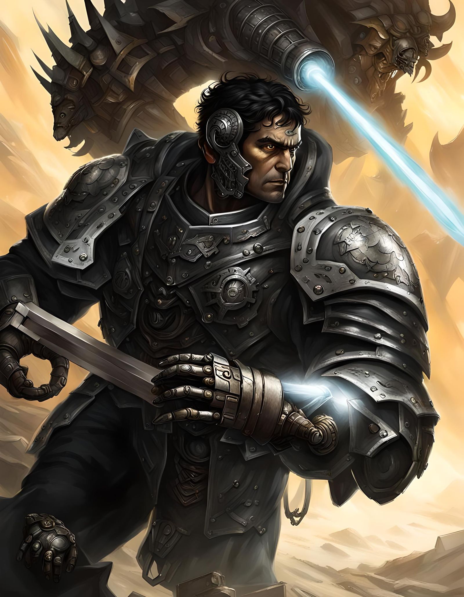 Ferrus Manus: The Gorgon in Black Armor