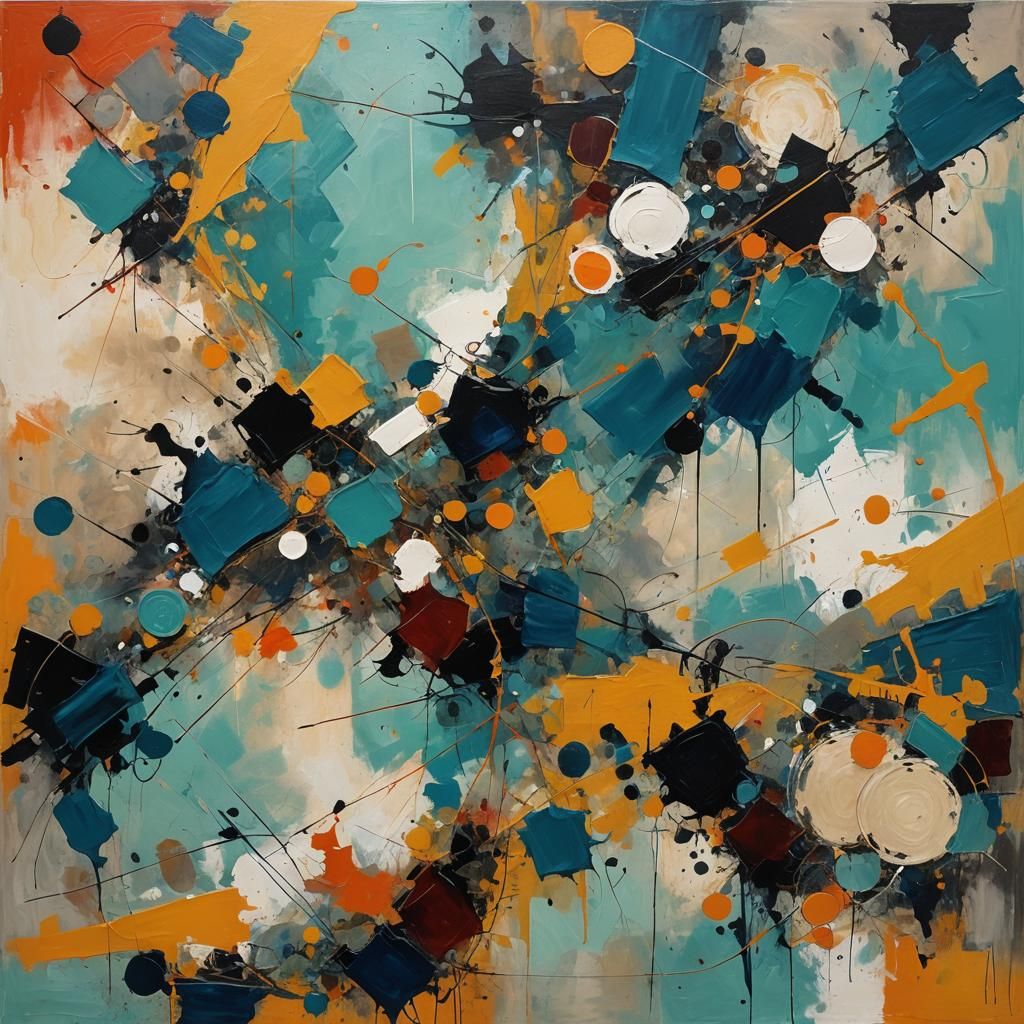 Abstract Art: Meaning in the Void with Complementary Colors