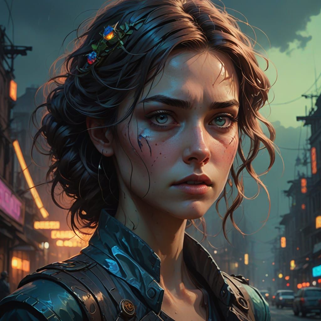 Ethereal Beauty in a State of Offense