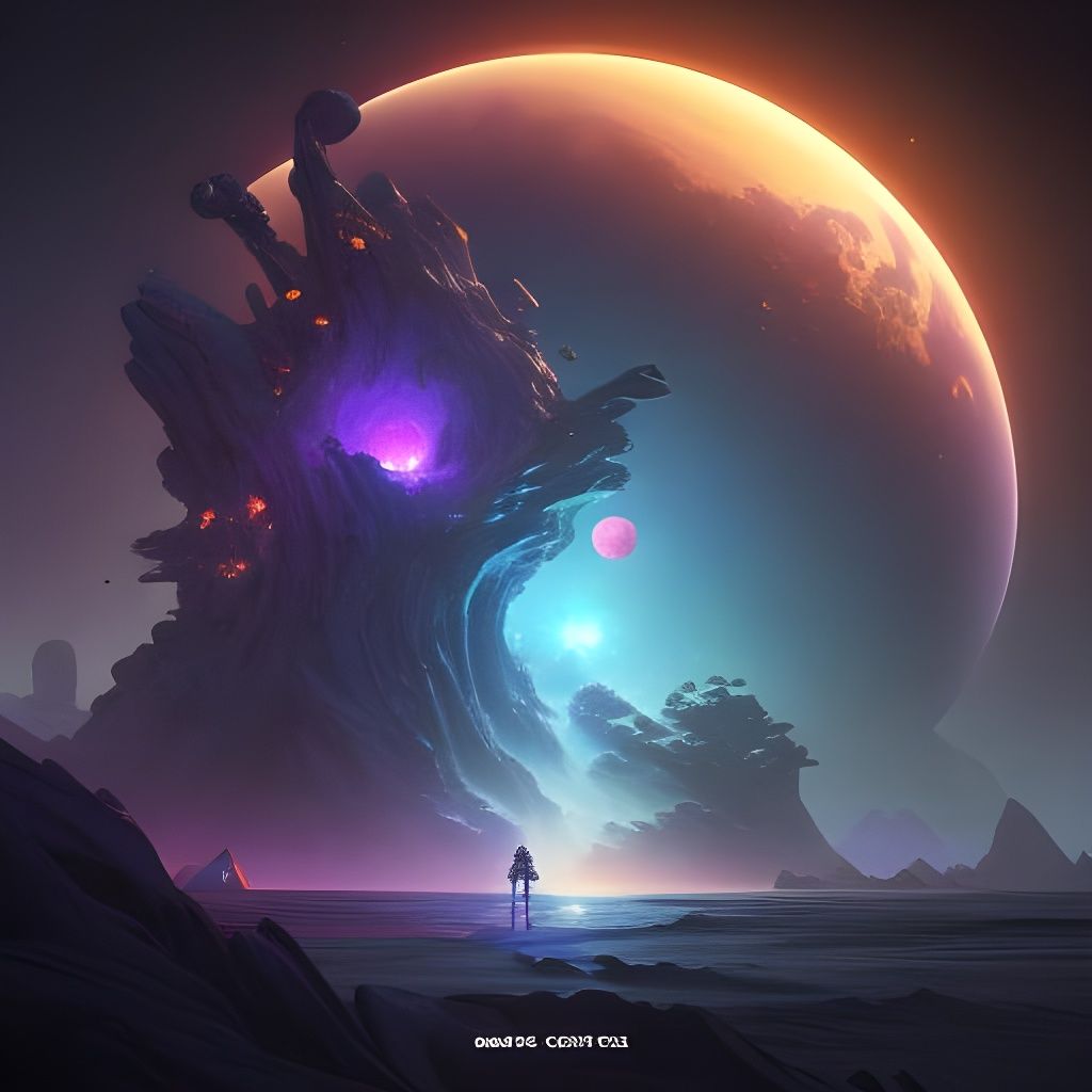 Distorted Spacecraft Orbiting Distant Planets