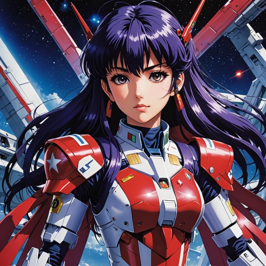 Anime Super Hero, Female Warrior