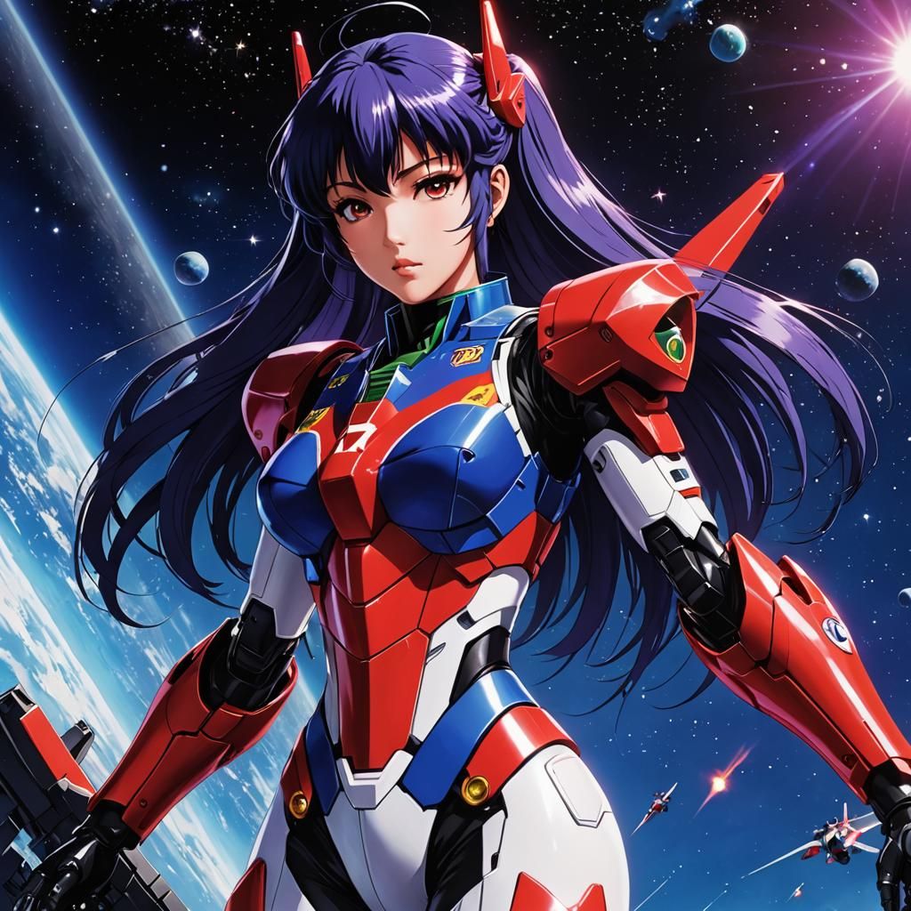 Anime Super Hero, Female Warrior