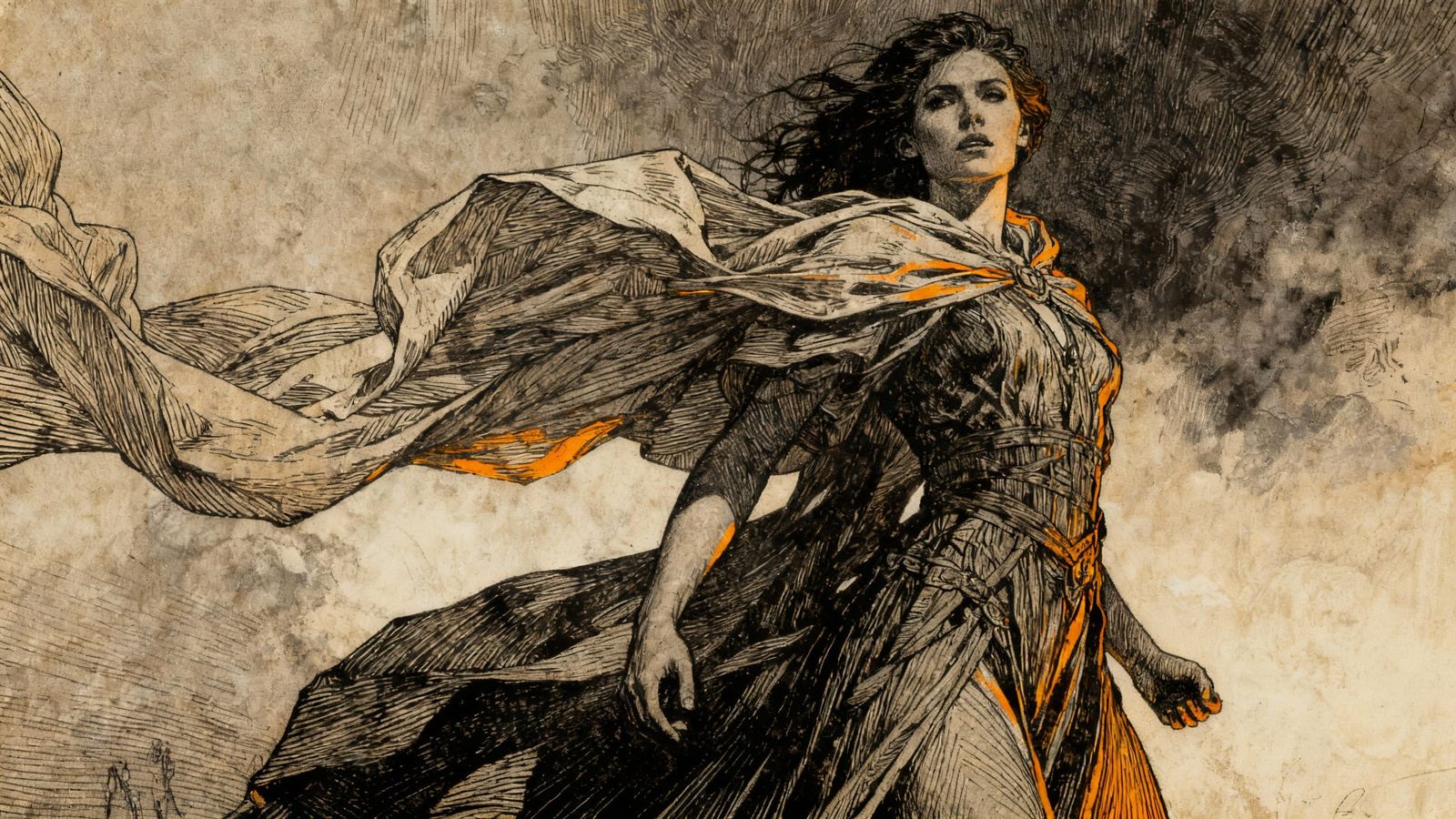 Surreal Landscape in the Style of Aaron Horkey