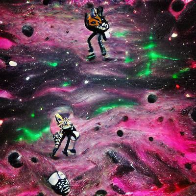 Futuristic Space Concert with Energy Stage