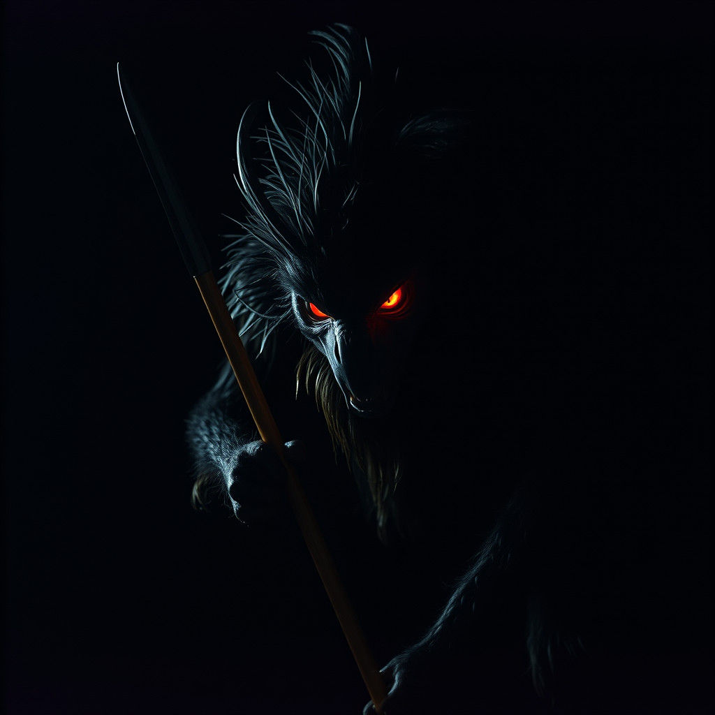 Menacing Featherfoot: Australian Indigenous Spirit Emerges