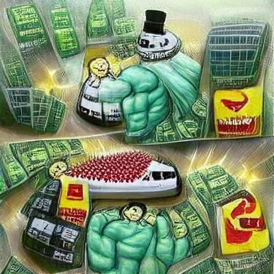 Futuristic Cityscape with Flying Vehicles