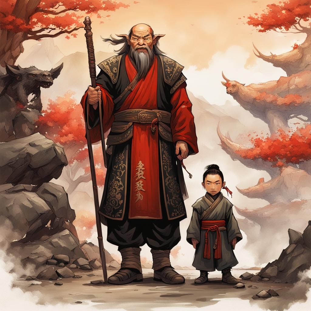 Fantasy Novel Style: Halfling, Hobgoblin, and Elf