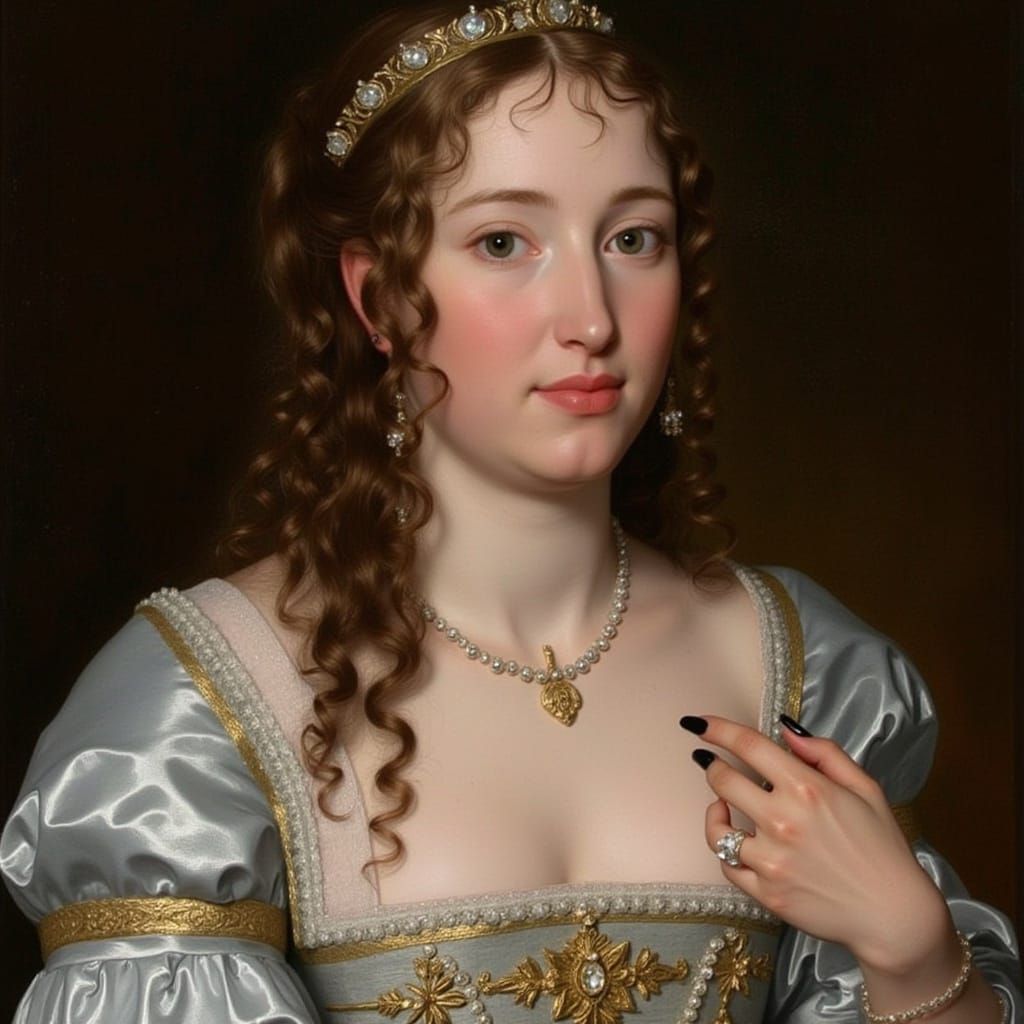 Baroque Beauty in Lavish Adornment