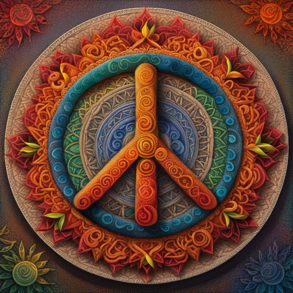 Sun Peace Mandala