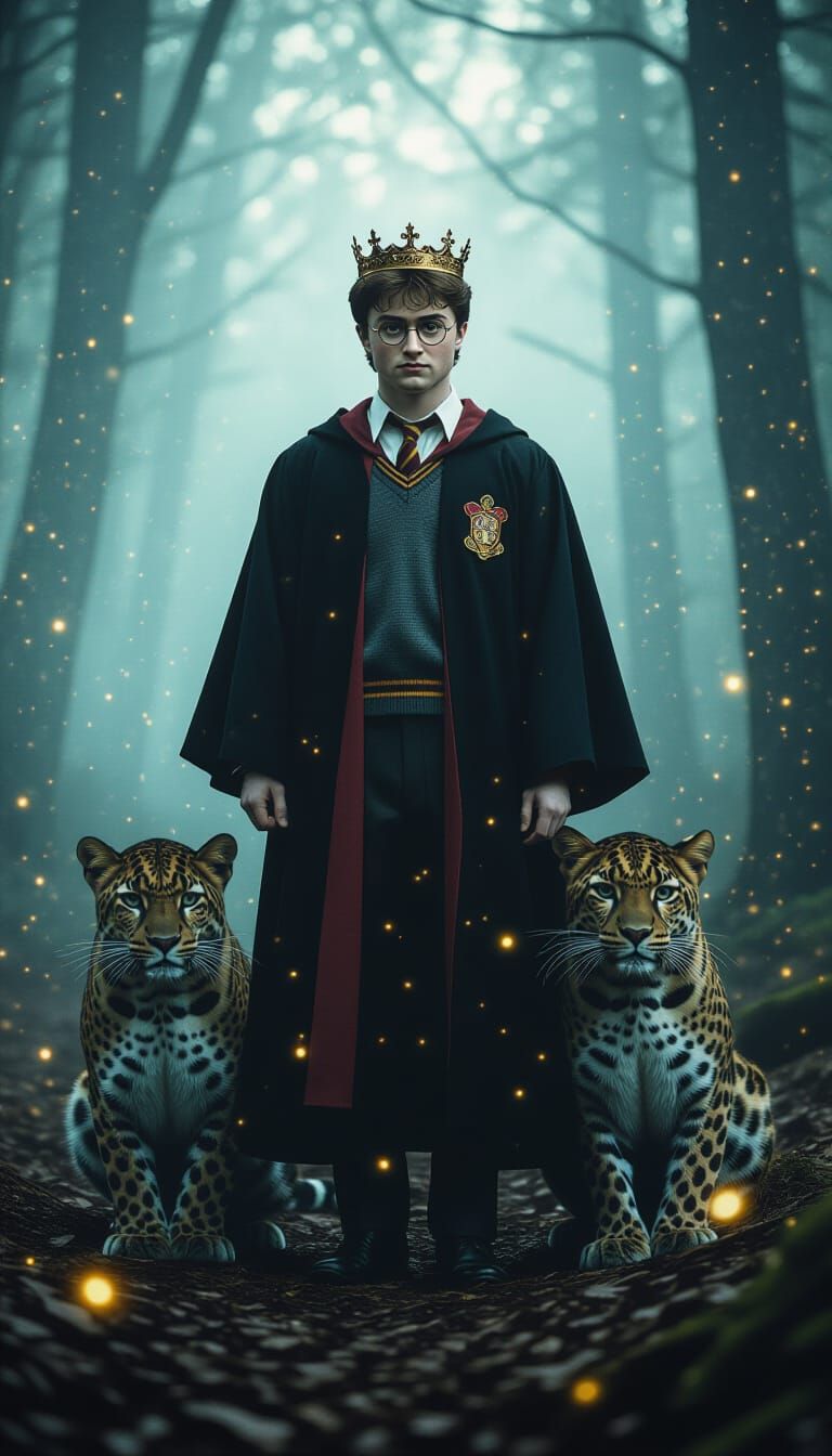 Harry Potter: King of the Wild, Dark Fantasy Art