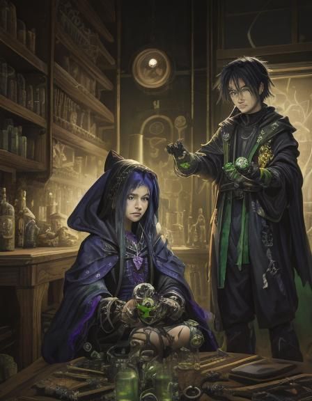 Cyberpunk Alchemist: Chaos, Magic, and Technology