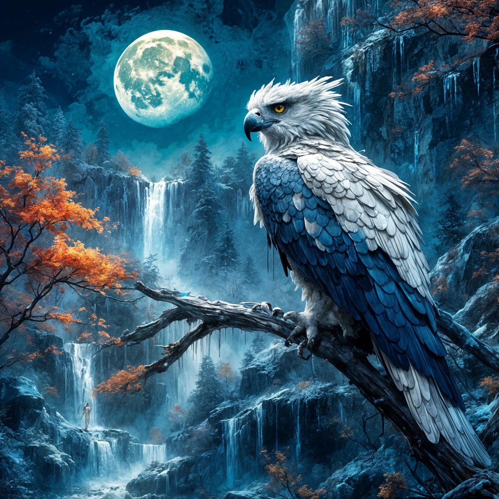 Black-and-White Hawk Eagle