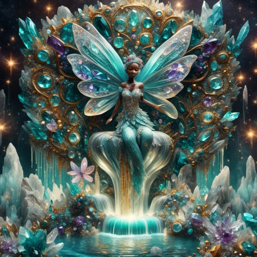 Crystal Waterfall Beauty