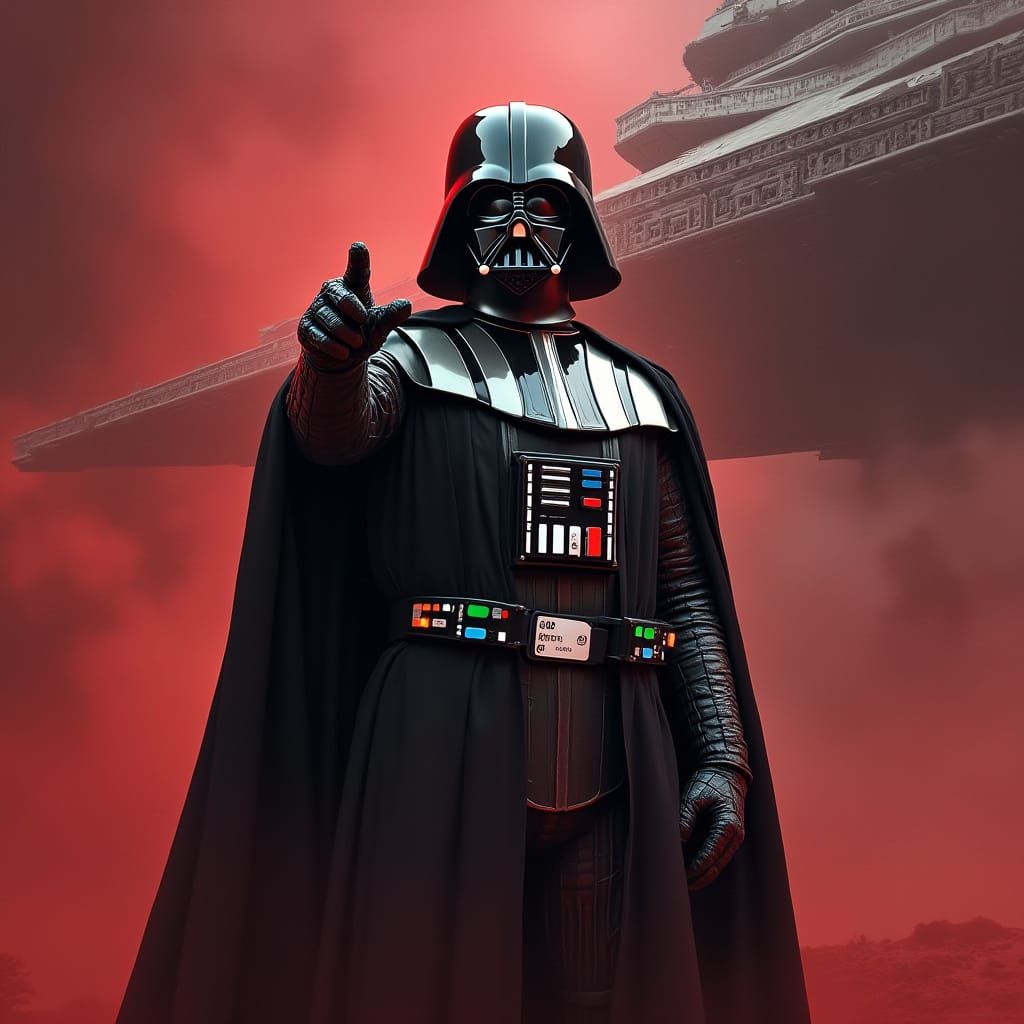 Darth Vader 'I Want You' Propaganda Poster