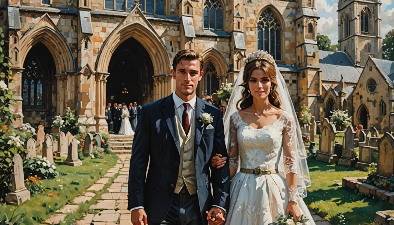 1970s Large Wedding in UK