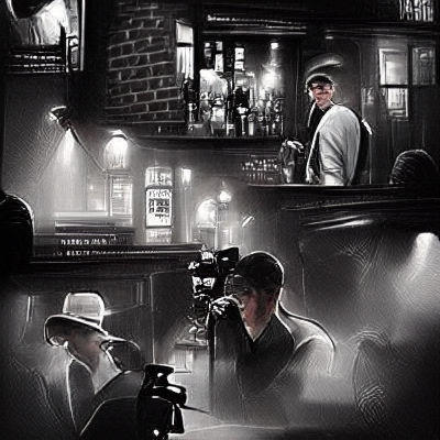 Peaky Blinders Style Digital Portrait