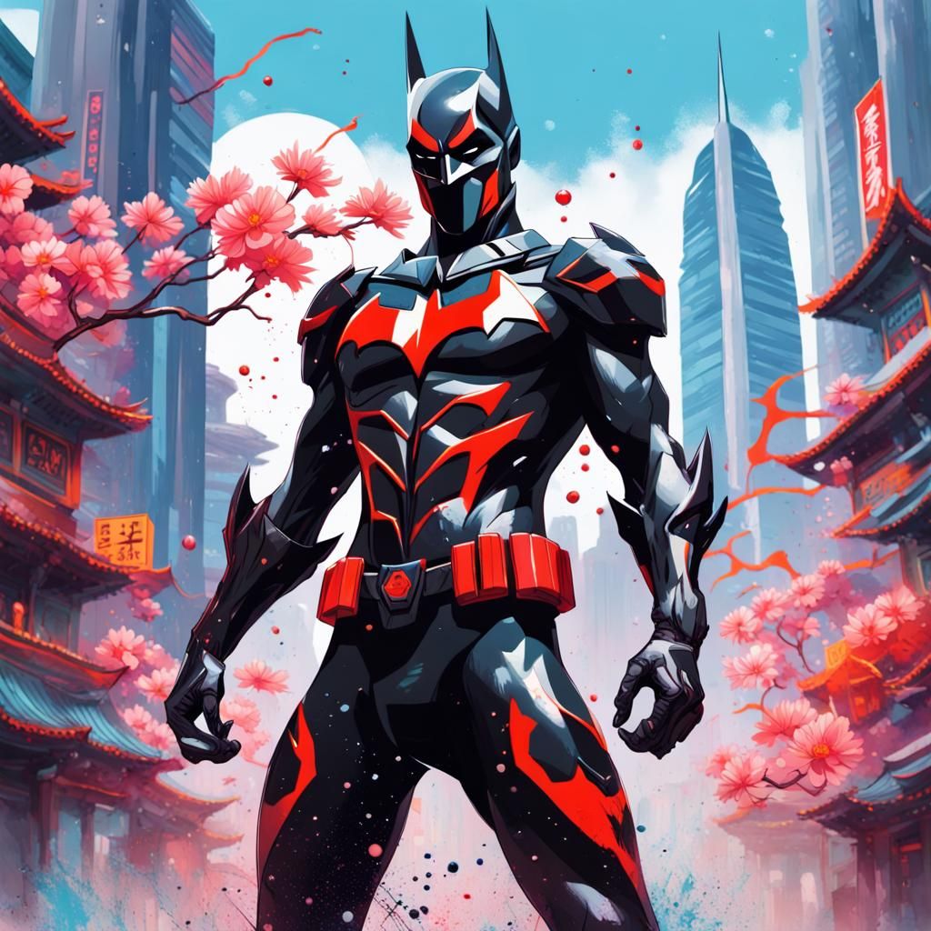Chinese-style batman beyond