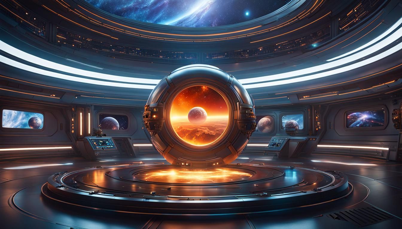 Interstellar Teleportation System: Hyperdetailed Digital Con...