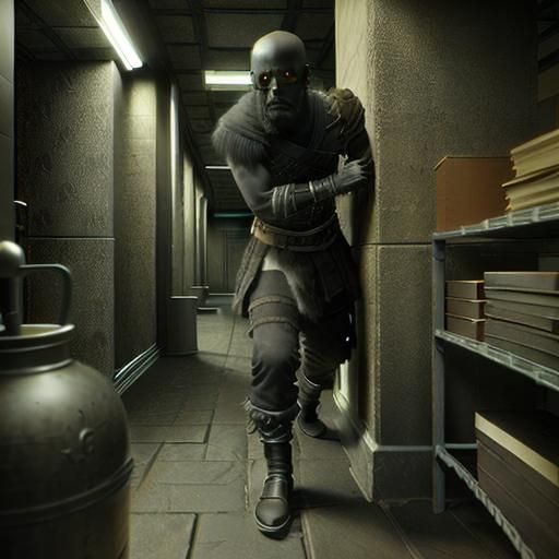 Lurking in the backrooms