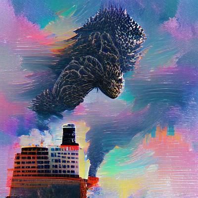 Godzilla Full Body Render