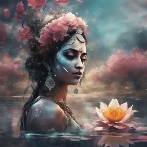 Water Reflection Portrait