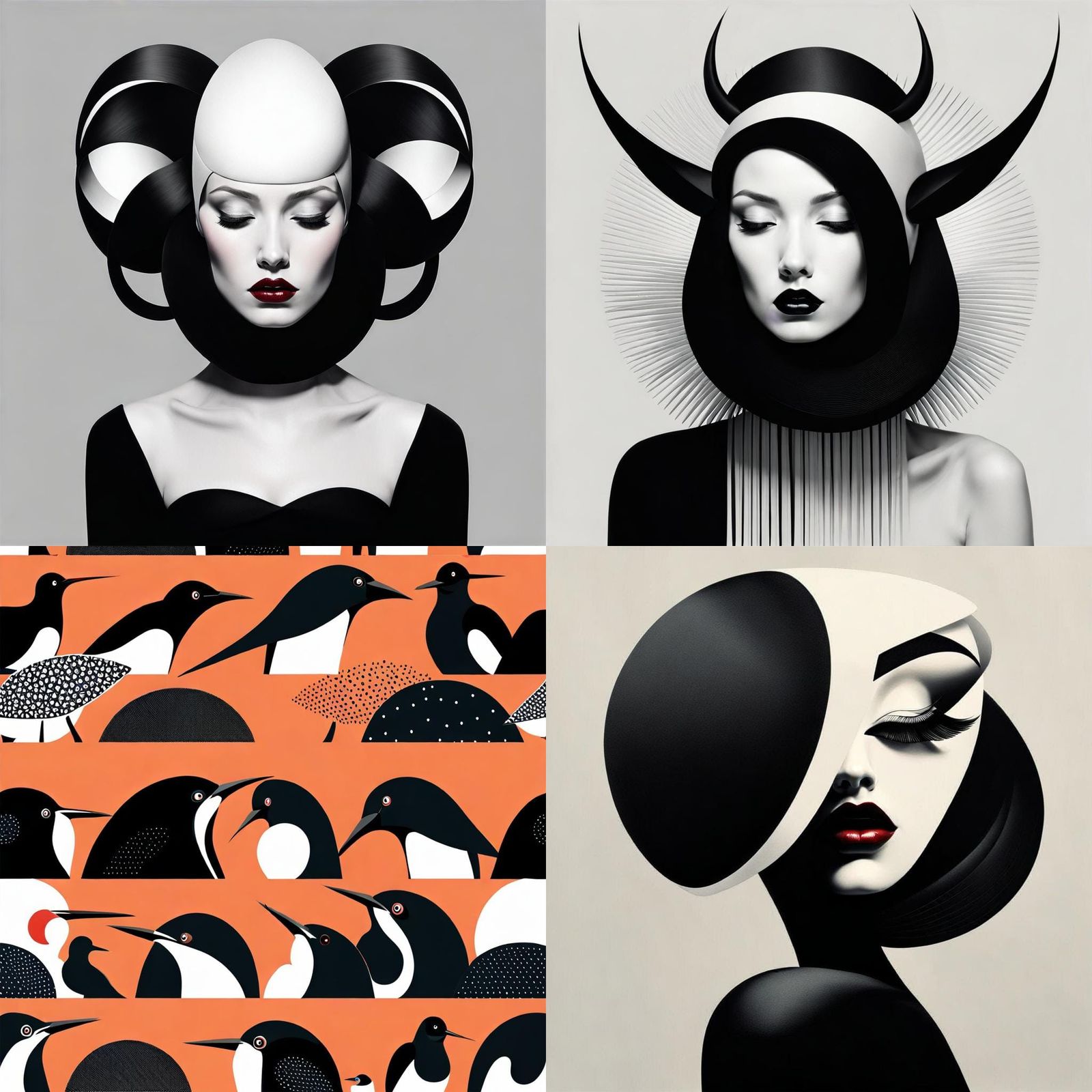 Digital Art in Style of Ruben Ireland