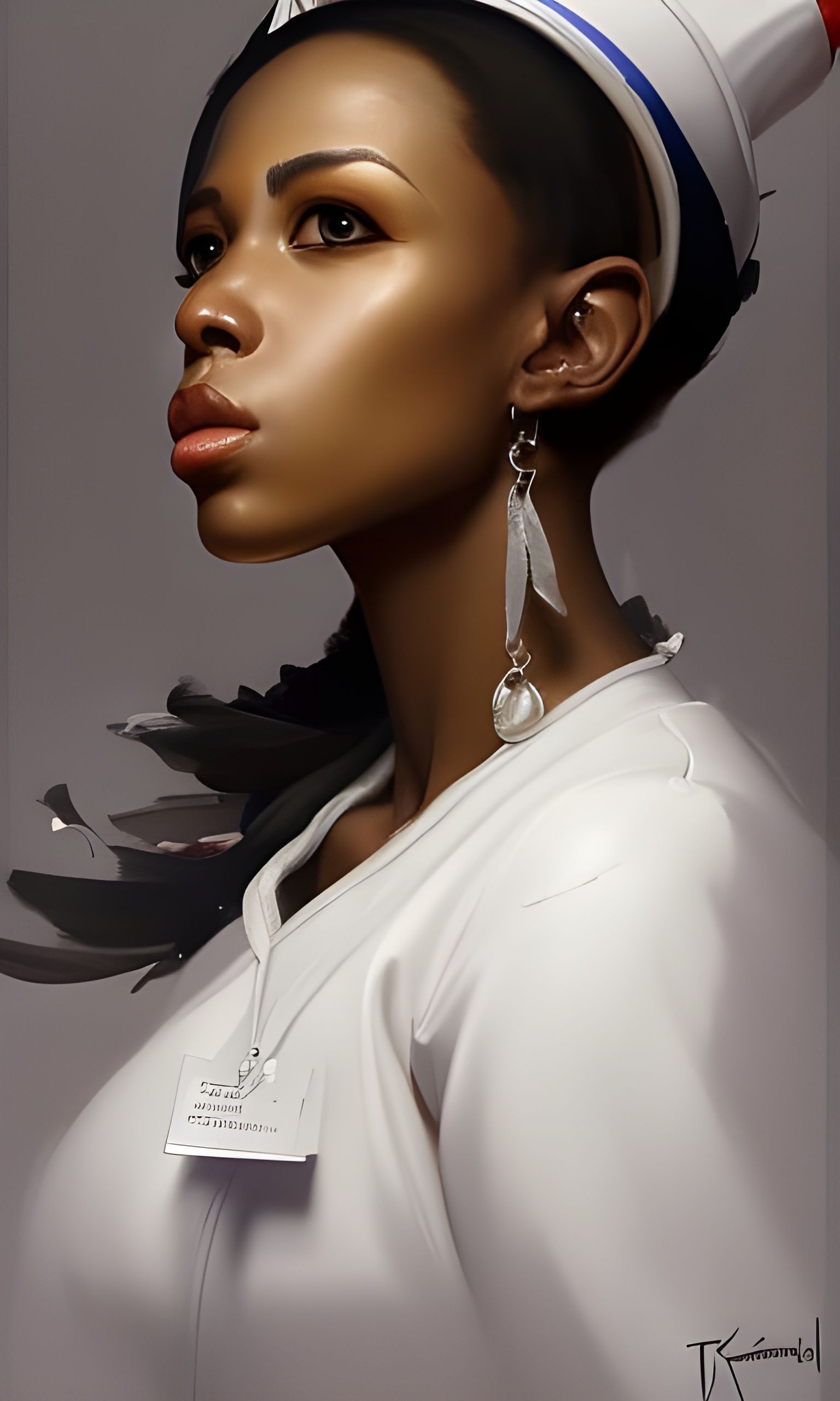 Renaissance Portrait of a Black Nurse