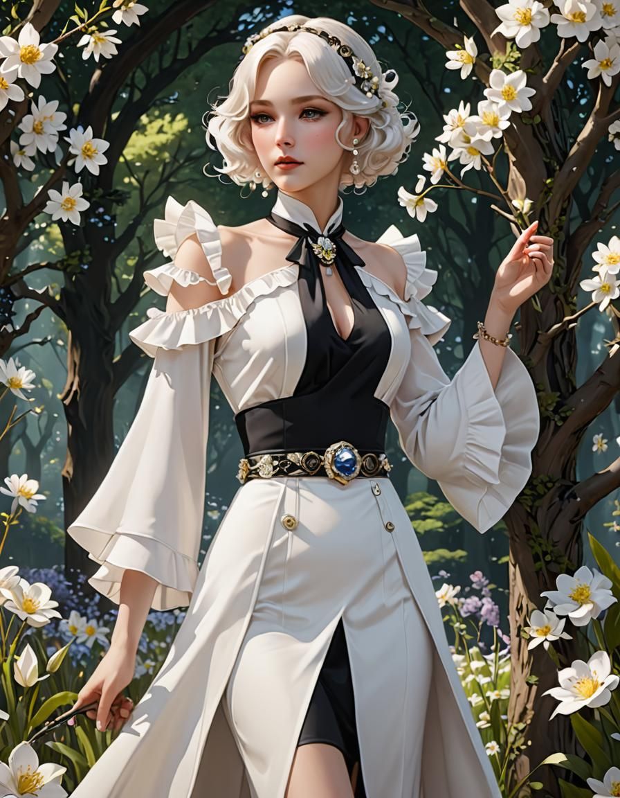 Spring Equinox: 1930s Fashion in 3D Anime Art