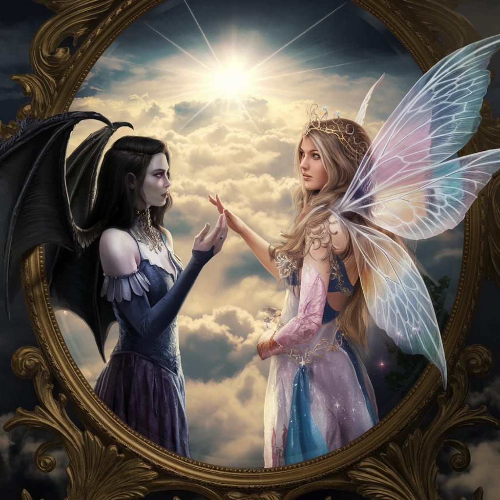 Vampire Longing for Good in Ethereal Style