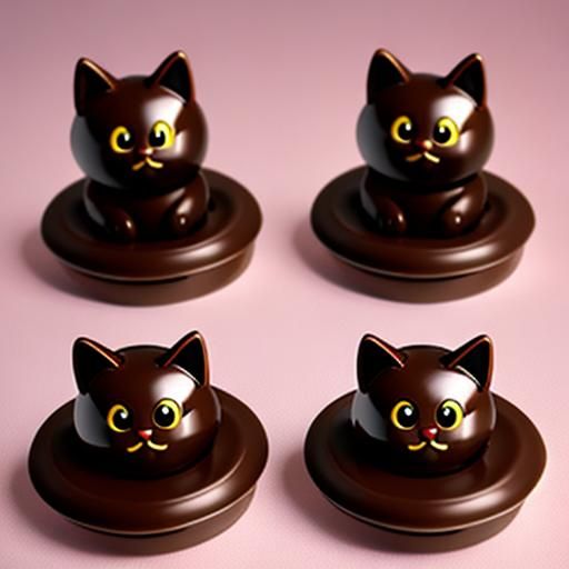 Chocolate Cats: A Delicious AI Creation
