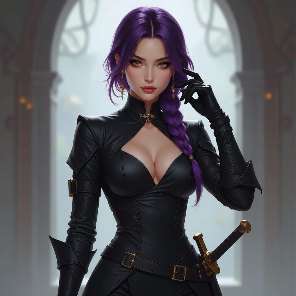 Mei-Lyn: Semi-Realistic Fantasy Art in WARLOII Style