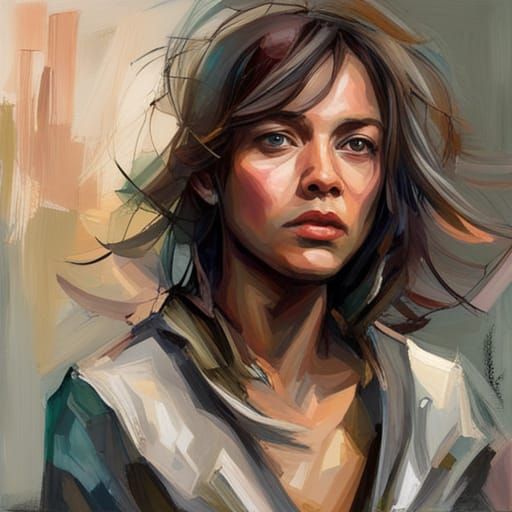 Artist's Diverse Portfolio: Sculpture, Oils, and AI Art